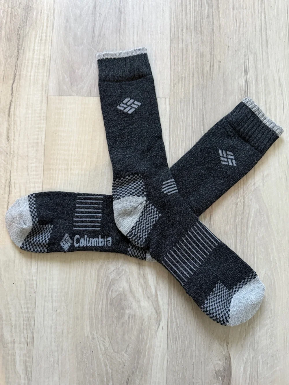 Columbia Black & Gray Men’s Athletic Crew Socks
